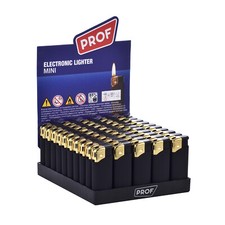 50x mini Feuerzeug Black