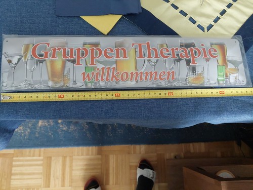 Blechschild noch original - blechschild,