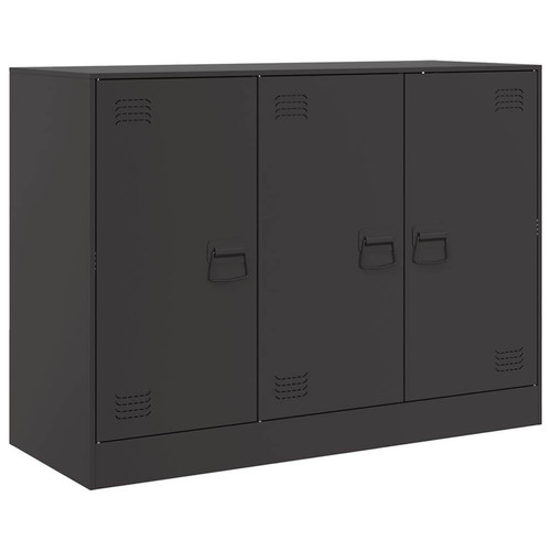 Sideboard schwarz 99x39x73 - sideboard,