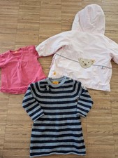 Steiff Paket Mädchen, Jacke, Shirt, Kleid, Gr. 68, 80, 86