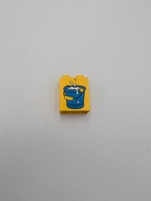 1x Lego Duplo Motivstein gelb