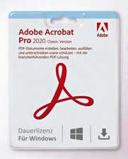 Adobe Acrobat Pro 2020 |
