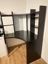 Ecktisch, Arbeitstisch IKEA schwarz braun