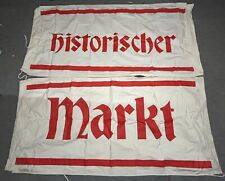 Banner aus Leinen Mittelalter