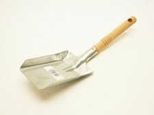 TOP Kohlenschaufel Zink Handschaufel Metallschaufel Asche Kehrschaufel 