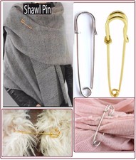 4 x Sicherheitsnadel Tuchnadel