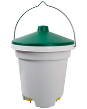 Geflügel Tränkeeimer 12 Liter Geflügeltränke Hühnertränke Nippeltränke Eimer