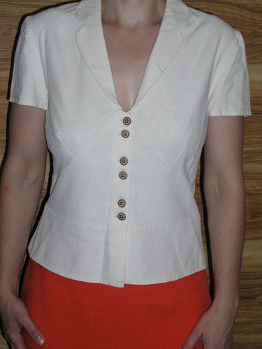 Damen bluse wildseide natur - bluse,