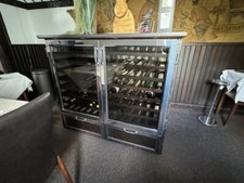 Weinkühlschrank Weinschrank 2-Zonen Echtholz 16 mal 6 Fl.  2-Flügelig  GARPA 