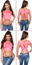 Top Bauchfrei Shirt 2 Way