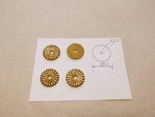 Zier Rosette Messing D=33 mm