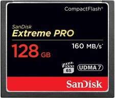 Sandisk Speicherkarte Extreme Pro Compact Flash 128 GB VPG-65 UDMA 7 