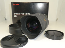 Sigma 8-16mm/4,5-5,6 DC FLD HSM für Sony  FO 0161