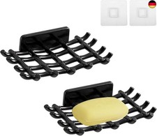 Fhioevt 2 Stück Seifenhalter