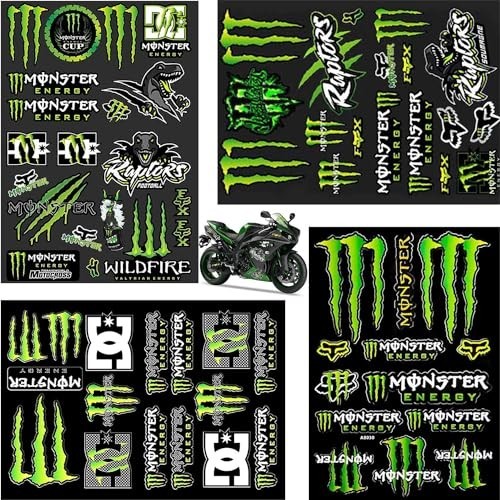 Teilig monster energy - 4-teilig,
