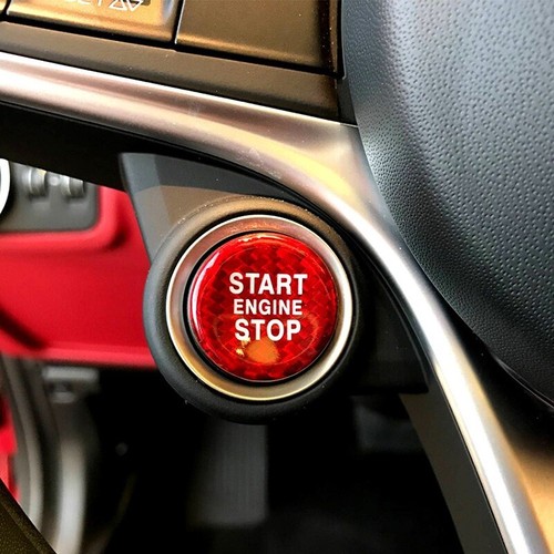 Rot carbon look start stop - start,