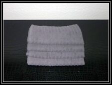 4x Gästehandtücher grau 29cm x 46cm