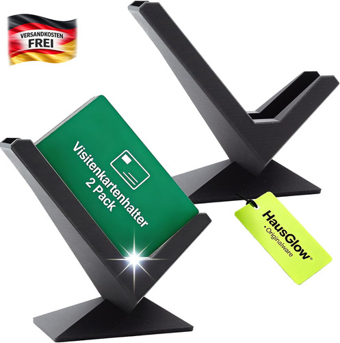 Visitenkartenhalter 2er pack - visitenkartenhalter,