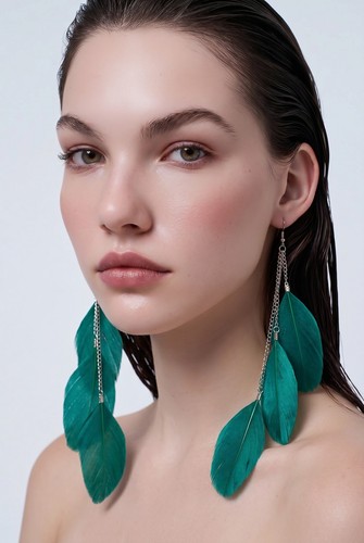Boho inspirierte grüne