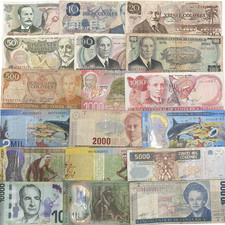 Costa rican colon banknoten - costa-rican,