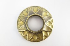 Rosette Messing Jugendstil