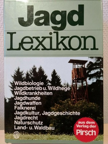 Jagdlexikon buch münchen - .,