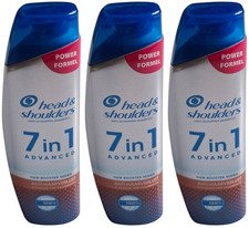 Head & Shoulders 7in1 Anti Schuppen Shampoo Schützt vor Haarausfall 3x 250ml