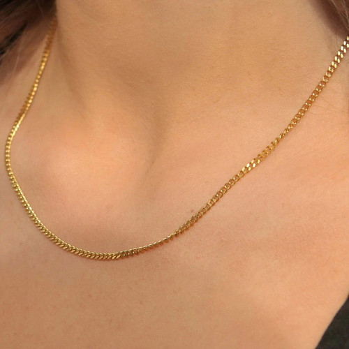 18k massives gold kubanische - 18k,