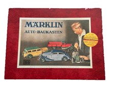 Märklin 1076 Auto BauKasten Mercedes Benz Rennwagen inOvP