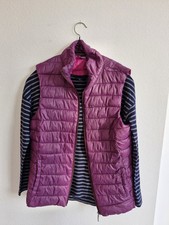 Steppweste für den Herbst Bordeaux Lila Pink Gr. 38