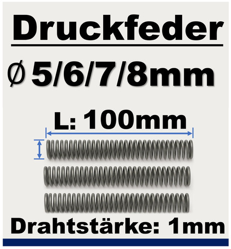 Druckfeder spiralfeder - 3, druckfeder/spiralfeder
