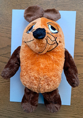 Maus stoff plüschtier - maus, stoff-