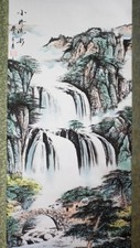 Rollbild chinesische malerei - rollbild,