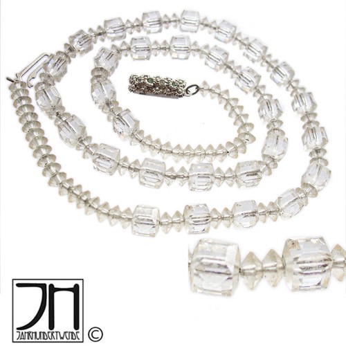 Art deco gablonz glas - art,