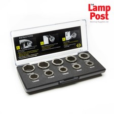 CK Tools T4360 beschädigte Mutter & Schraube Rettungsset 10 Größen