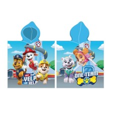 Paw patrol badeponcho - badeponcho, kapuze