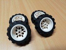 LEGO Technic 4 x Reifen 20 x 30 weiße Felge / Technik