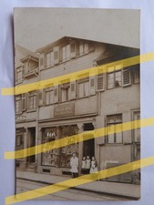 Lahr i. B.: Friseur-Salon (Friedrichstr. 18), Foto-Ak um 1920