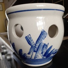 Vintage Delfter blau-weiß