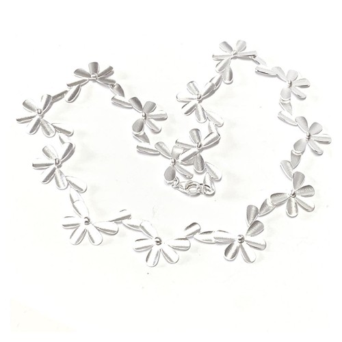 Feines silbercollier mit - feines,