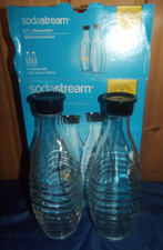 *** 2er Set SODASTREAM CRYSTAL - Glas Flasche - Ersatzflasche - 0,7 l ***