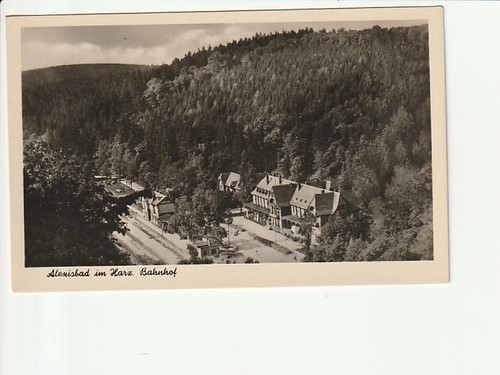 Alexisbad harz bahnhof - alexisbad, harz....,bahnhof