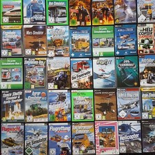 Auswahl PC Simulator Landwirtschaft Flug Helikopter Zug Train Flight Truck Space