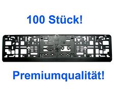 100x Kennzeichenhalter