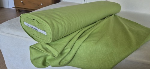 Ramie leinen stoff limette - stoff,