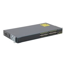 Cisco Catalyst WS-C2960-24TT-L 24-Port RJ-45 Gigabit Managed Rack Switch