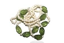 Grün Harz Totenkopf Armband