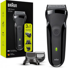 Braun Series 3 Shave & Style 3 in 1  Rasierer 300BT - Schwarz