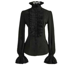Damen Lolita Hemd Bluse