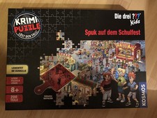 Puzzle Spuk auf dem Schulfest Die drei ??? Kids - Vollständig